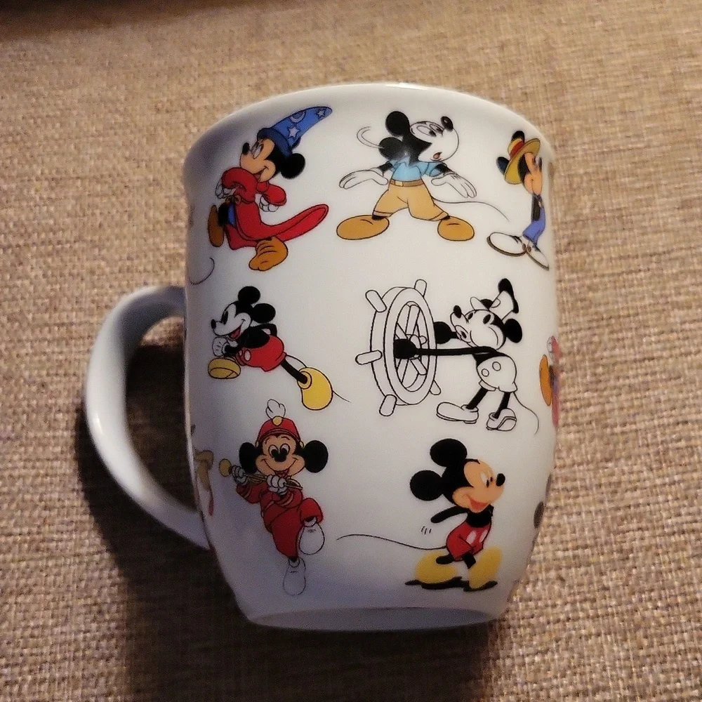 Disney 90th Mickey Celebration 16oz Porcelain Mug. NWT